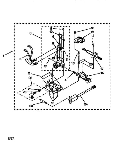 3402856 burner assembly
