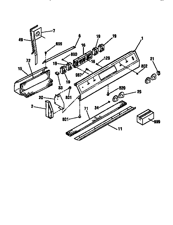 CONTROL PANEL SECTION