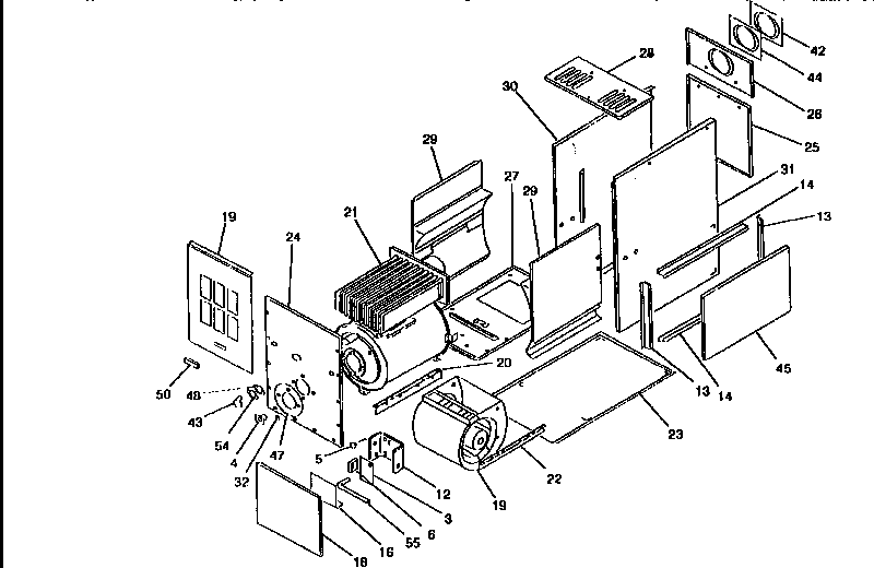 Multi-poise oil furnaces