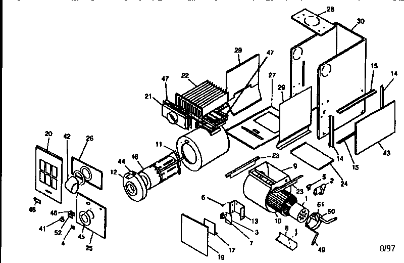 Multi-poise oil furnaces