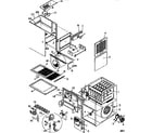 ICP NTC5075BHE2 unit parts diagram