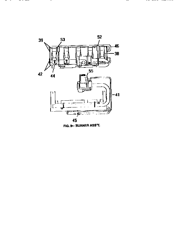 Figure 3- burner assembly