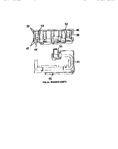 Figure 3- burner assembly
