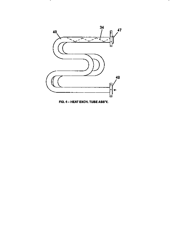 Figure 4 - heat exch tube assembly