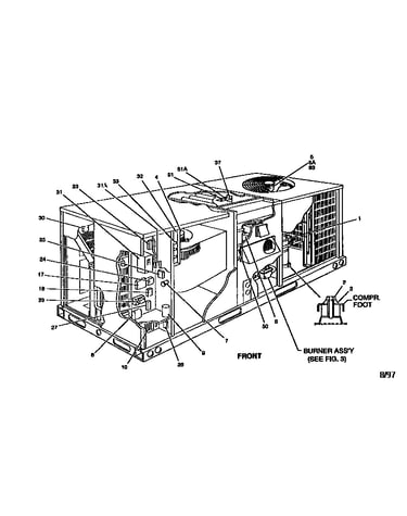 Single package unit