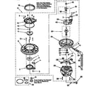 KitchenAid KUDS24SEBS1 pump and motor diagram