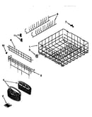 Lower rack
