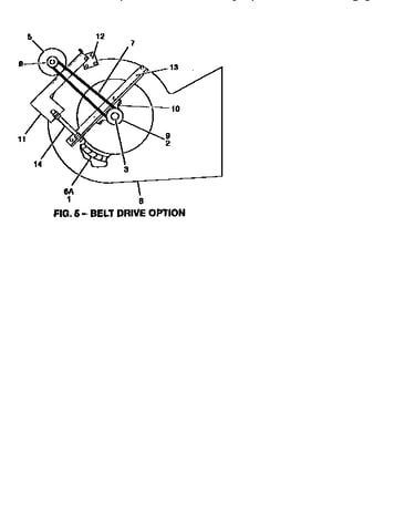 Figure 5-belt drive option