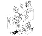 ICP NUG3075AFC2 unit parts diagram