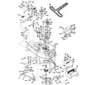 Craftsman 917259572 mower deck diagram
