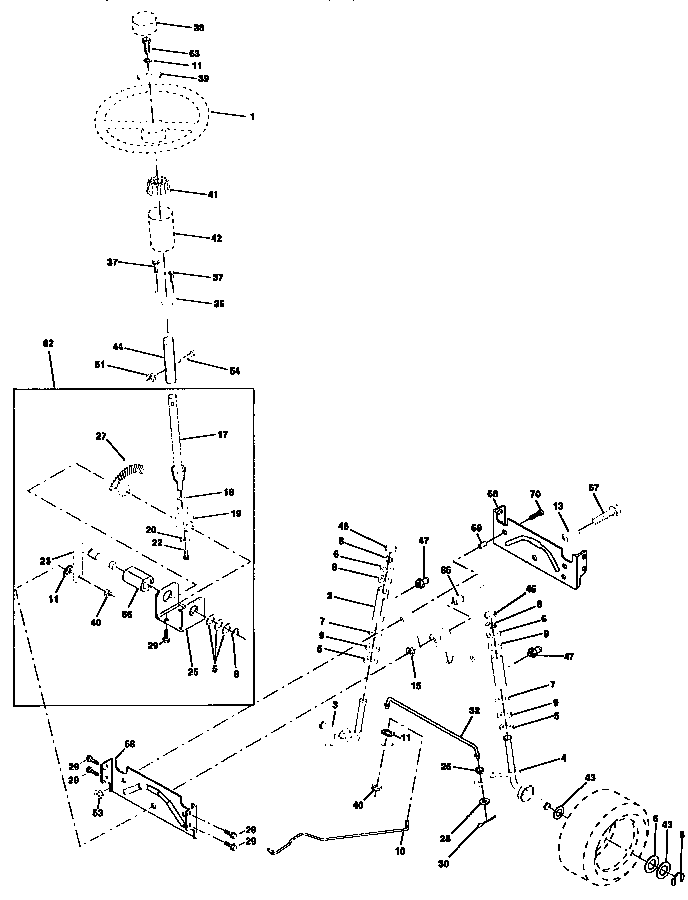 Steering assembly