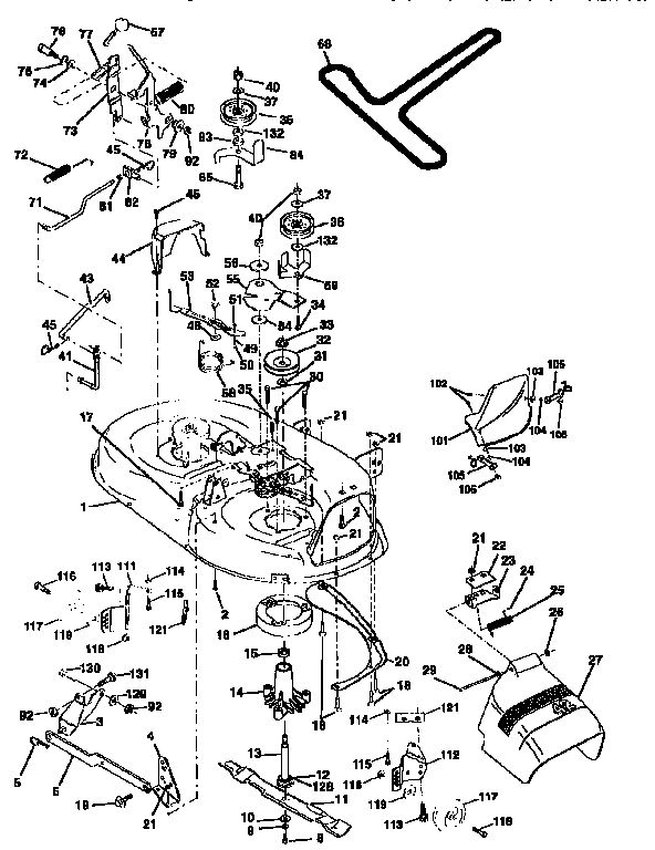 MOWER DECK