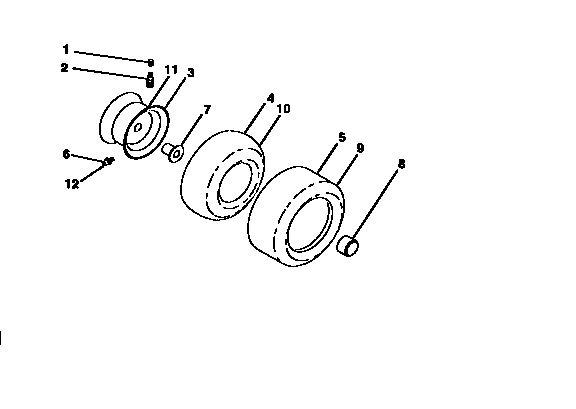 Wheels and tires