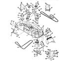 Craftsman 917258961 mower deck diagram