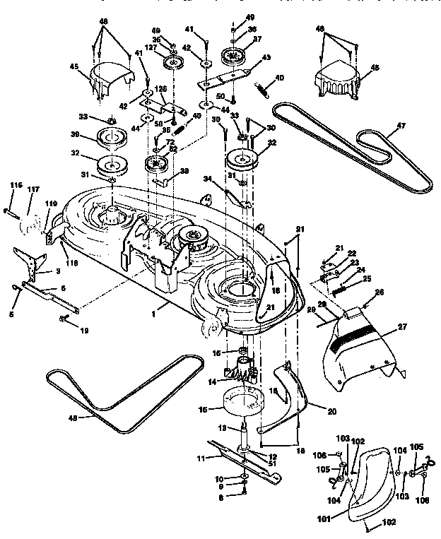 Mower deck