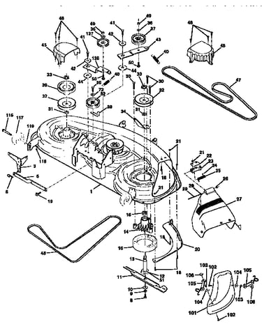 Mower deck