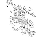 Craftsman 917258663 mower deck diagram