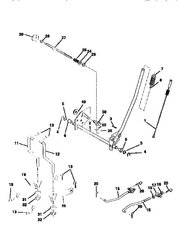 Mower lift
