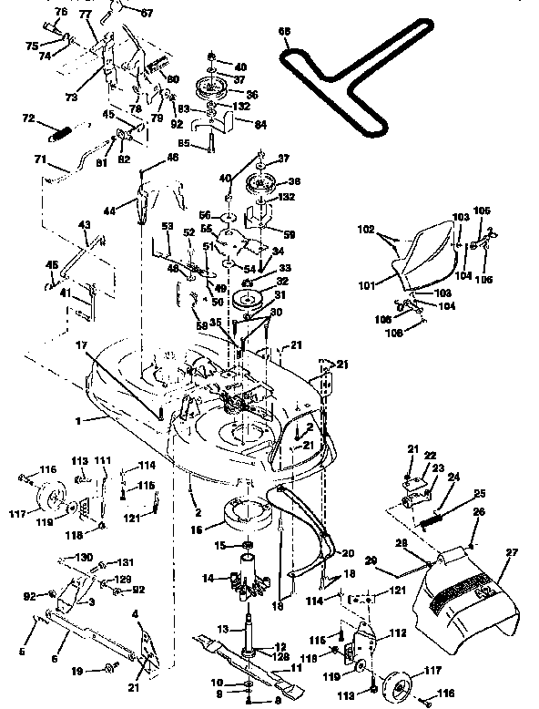 MOWER DECK