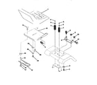 Craftsman 917258573 seat assembly diagram