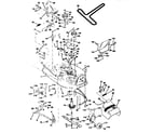 Craftsman 917258564 mower deck diagram