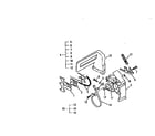 McCulloch TITAN 7 chain brake assembly diagram