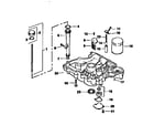 Kohler CV15S-41566 oil pan/lubrication diagram
