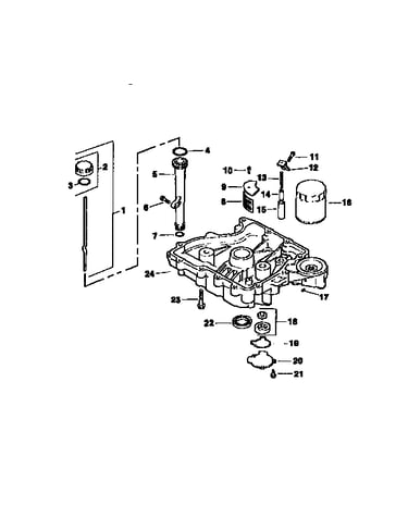 Oil pan/lubrication