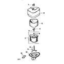 Kohler CV15S-41565 air intake diagram