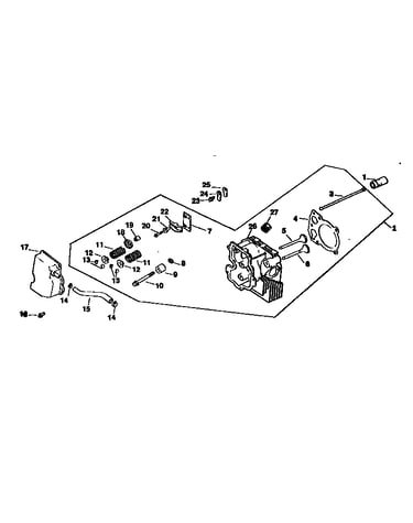 Cylinder head,valve,breather