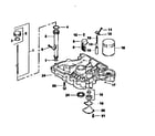 Kohler CV15S-41565 oil pan /lubrication diagram
