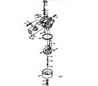 Craftsman 143985001 carburetor no. 640104 diagram