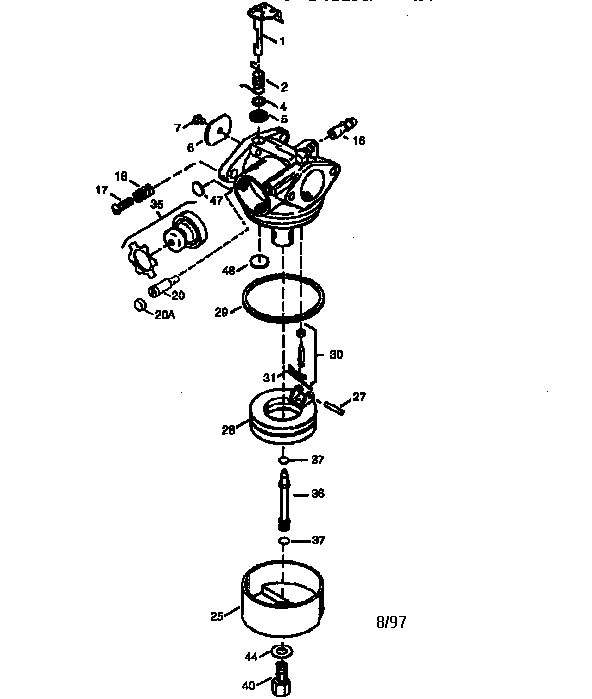 Carburetor no. 640104