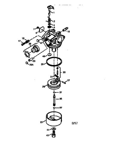 Carburetor no. 640104