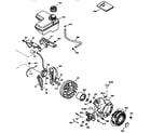 Craftsman 143985001 fuel tank and flywheel assembly diagram