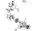 Craftsman 143985005 fuel tank and flywheel assembly diagram