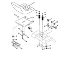 Craftsman 917258515 seat assembly diagram