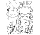 Weslo SPRW52461 unit parts diagram