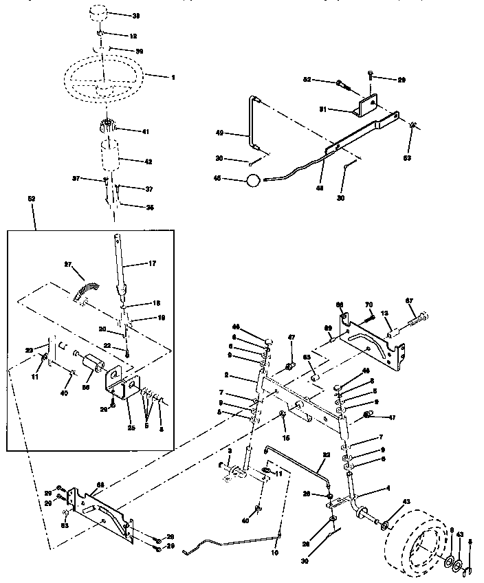 Steering assembly