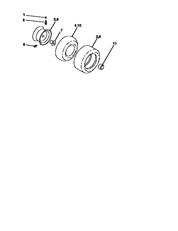 Wheels and tires
