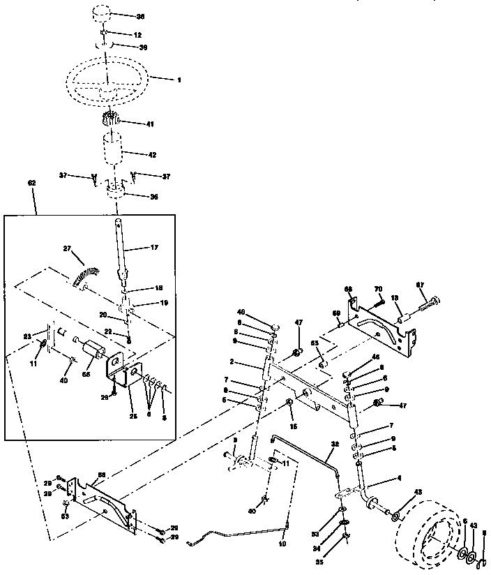 Steering assembly