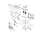 Craftsman 917258683 seat assembly diagram