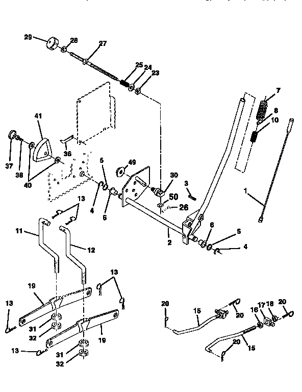 Mower lift