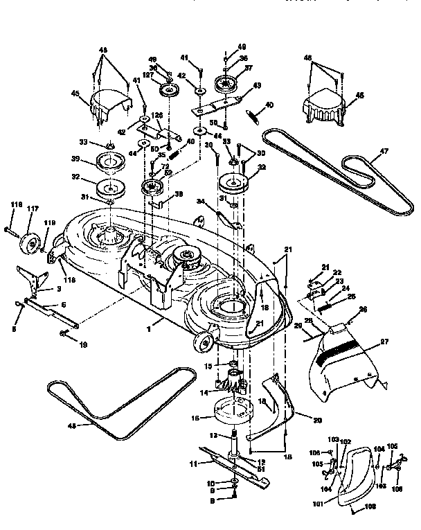 MOWER DECK