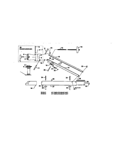 Motor mount l43rf