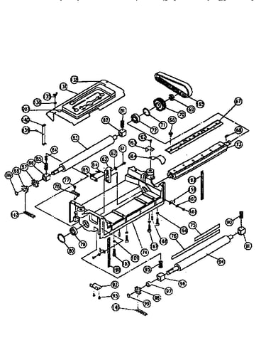 Feed roller and housing