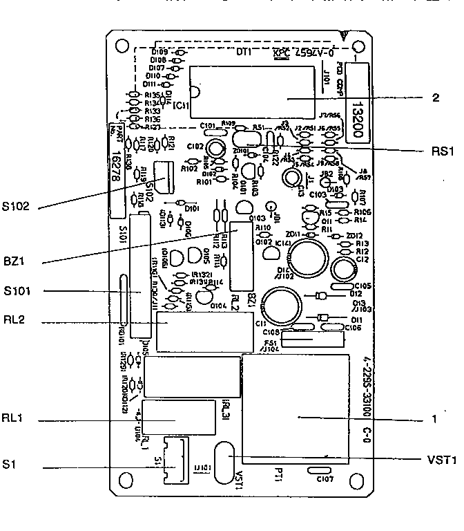 Power and control circuit board