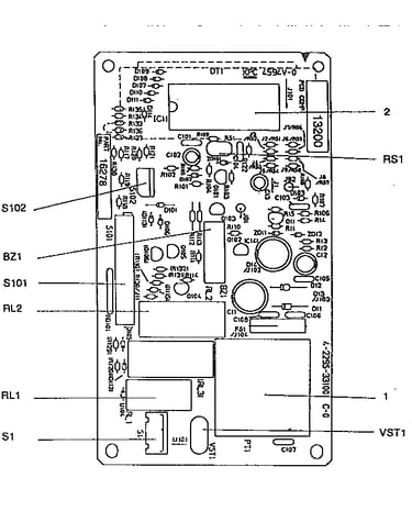 Power and control circuit board
