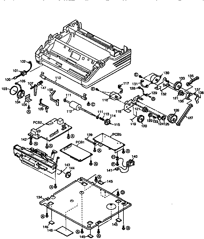 Lower section