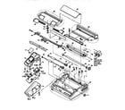 Panasonic KX-F900 upper section diagram